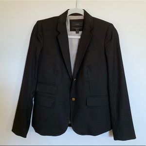 Original J. Crew Black Schoolboy Blazer